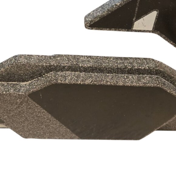 Canadian Goose Sculpture Art Deco Style Black Gray 11 inch Bird Home Decor - Picture 11 of 16